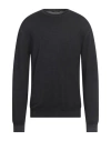 Bellwood Man Sweater Charcoal Size 42 Merino Wool