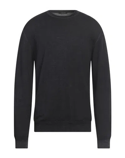 Bellwood Man Sweater Charcoal Size 42 Merino Wool