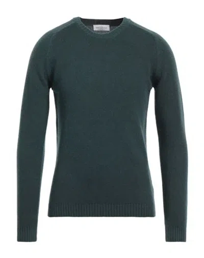 Bellwood Man Sweater Dark Green Size 40 Virgin Wool, Nylon