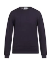 Bellwood Man Sweater Dark Purple Size 44 Virgin Wool