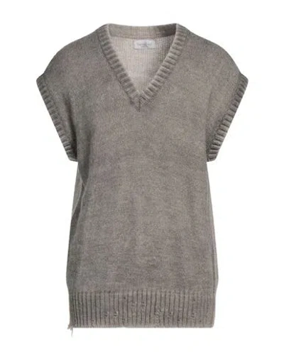 Bellwood Man Sweater Dove Grey Size M Acrylic, Alpaca Wool, Wool, Viscose