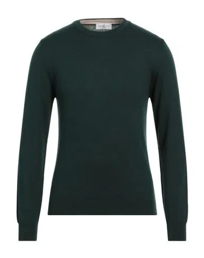 Bellwood Man Sweater Emerald Green Size 38 Cotton, Cashmere