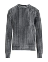 Bellwood Man Sweater Grey Size 40 Virgin Wool In Blue