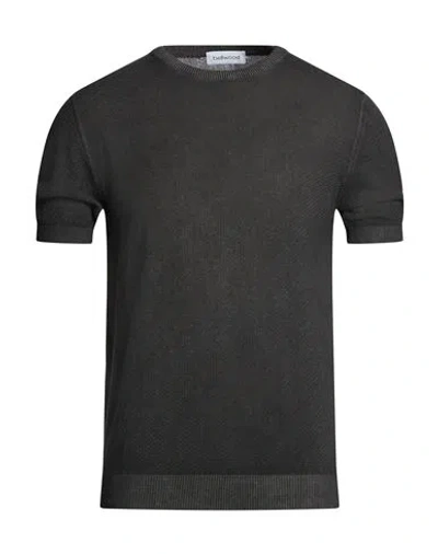 Bellwood Man Sweater Lead Size 44 Cotton In Black