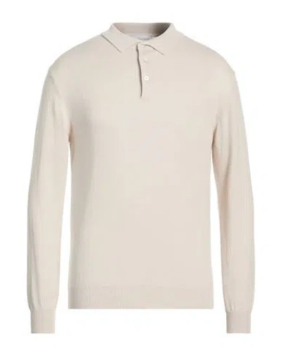 Bellwood Man Sweater Light Grey Size 38 Cashmere, Silk In White