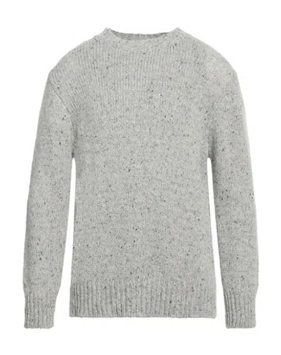 Bellwood Man Sweater Light Grey Size 44 Synthetic Fibers, Alpaca Wool, Wool, Silk, Polyamide