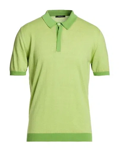 Bellwood Man Sweater Lime Green Size 42 Cotton