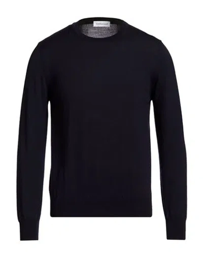 Bellwood Man Sweater Midnight Blue Size 38 Merino Wool