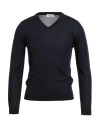 Bellwood Man Sweater Midnight Blue Size 42 Merino Wool