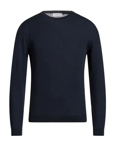 Bellwood Man Sweater Midnight Blue Size 44 Cotton