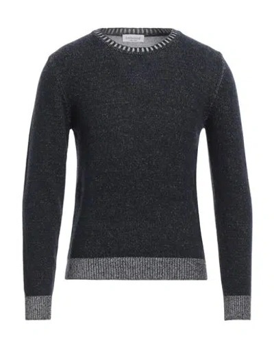 Bellwood Man Sweater Midnight Blue Size 44 Cotton, Wool, Cashmere