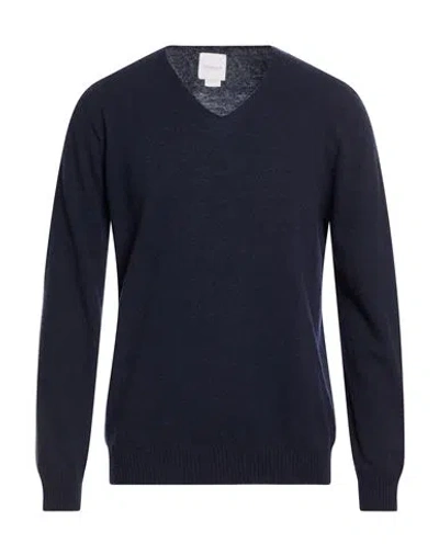Bellwood Man Sweater Midnight Blue Size 48 Cashmere