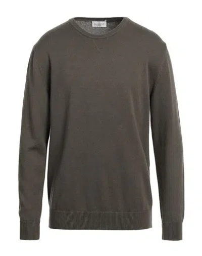 Bellwood Man Sweater Military Green Size 44 Cotton, Cashmere
