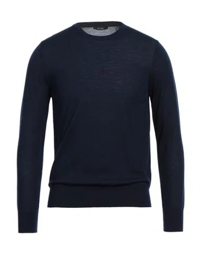 Bellwood Man Sweater Navy Size 38 Merino Wool