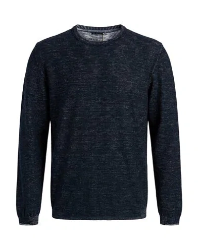 Bellwood Man Sweater Navy Size 42 Cotton In Blue