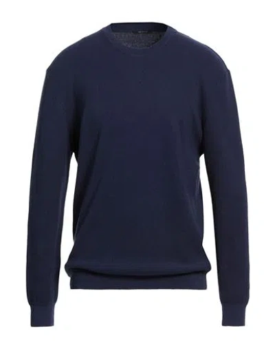Bellwood Man Sweater Midnight Blue Size 42 Cotton