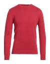 Bellwood Man Sweater Red Size 44 Cotton