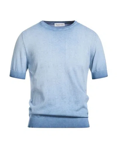 Bellwood Man Sweater Sky Blue Size 40 Cotton
