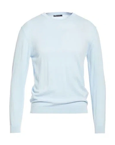 Bellwood Man Sweater Sky Blue Size 40 Cotton