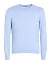 Bellwood Man Sweater Sky Blue Size 44 Cotton, Cashmere