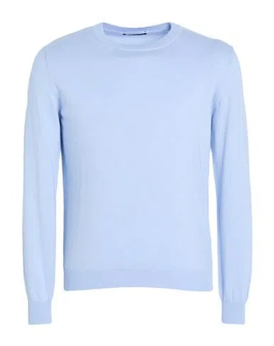 Bellwood Man Sweater Sky Blue Size 44 Cotton, Cashmere
