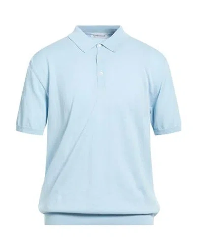 Bellwood Man Sweater Sky Blue Size 46 Cotton