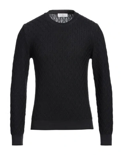 Bellwood Man Sweater Steel Grey Size 36 Merino Wool