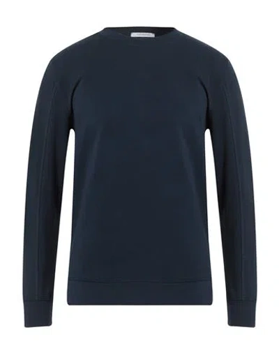 Bellwood Man Sweatshirt Midnight Blue Size 46 Cotton, Elastane