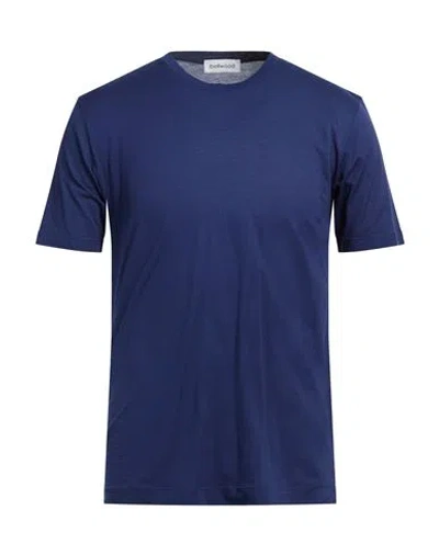 Bellwood Man T-shirt Blue Size 46 Cotton
