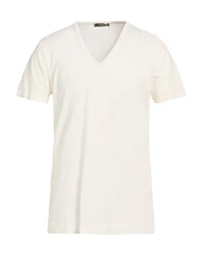 Bellwood Man T-shirt Ivory Size 44 Cotton In White