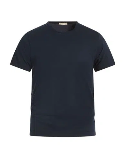 Bellwood Man T-shirt Midnight Blue Size 34 Cotton