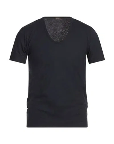Bellwood Man T-shirt Midnight Blue Size 36 Cotton In Black