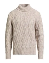 Bellwood Man Turtleneck Beige Size 42 Acrylic, Alpaca Wool, Wool, Viscose In Neutral