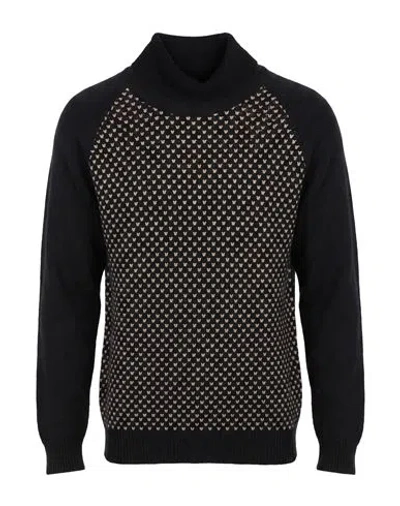Bellwood Man Turtleneck Black Size 38 Merino Wool, Cashmere