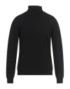 Bellwood Man Turtleneck Black Size 46 Merino Wool