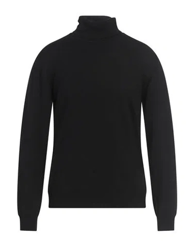 Bellwood Man Turtleneck Black Size 46 Merino Wool