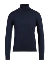 Bellwood Man Turtleneck Blue Size 36 Cotton, Cashmere