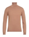Bellwood Man Turtleneck Camel Size 42 Wool, Viscose, Polyamide, Cashmere In Camel