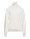 Bellwood Man Turtleneck Ivory Size 44 Merino Wool