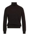 Bellwood Man Turtleneck Dark Brown Size 46 Cashmere