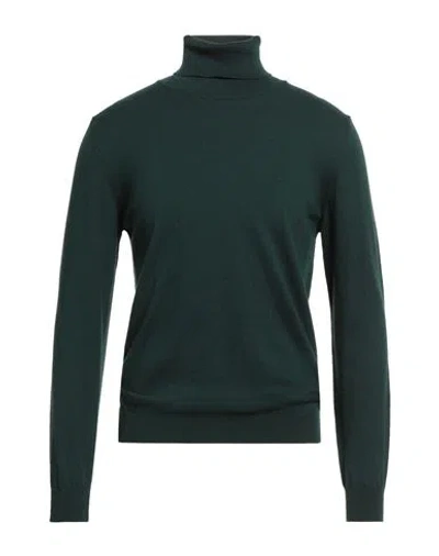Bellwood Man Turtleneck Dark Green Size 46 Cotton, Cashmere