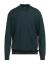 Bellwood Man Turtleneck Dark Green Size 48 Merino Wool