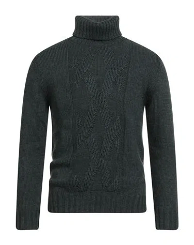 Bellwood Man Turtleneck Green Size 42 Acrylic, Alpaca Wool, Wool, Viscose In Gray