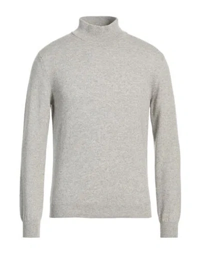 Bellwood Man Turtleneck Grey Size 38 Cotton, Wool, Cashmere In Gray
