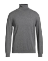 Bellwood Man Turtleneck Grey Size 40 Cotton, Cashmere In Gray