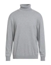 Bellwood Man Turtleneck Light Grey Size 46 Cotton, Wool, Cashmere In Gray