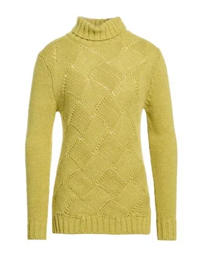 Bellwood Man Turtleneck Light Green Size 36 Acrylic, Alpaca Wool, Wool, Viscose In Gold