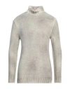 Bellwood Man Turtleneck Light Grey Size 44 Acrylic, Alpaca Wool, Wool, Viscose In Grey
