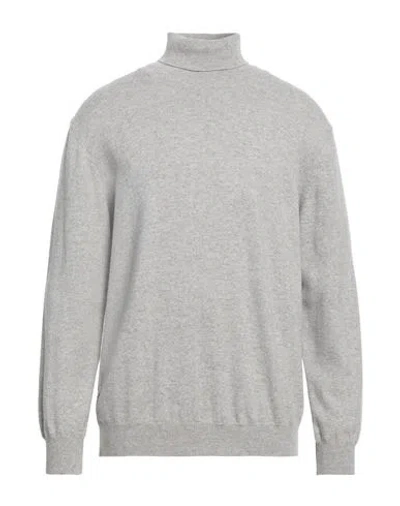 BELLWOOD BELLWOOD MAN TURTLENECK LIGHT GREY SIZE 46 COTTON, WOOL, CASHMERE
