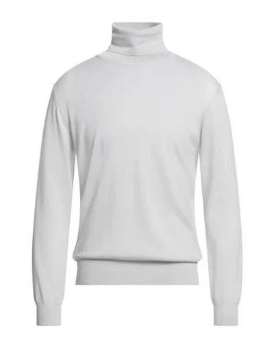Bellwood Man Turtleneck Light Grey Size 46 Virgin Wool In Gray